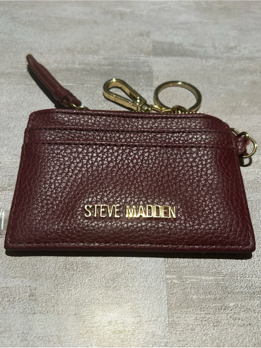 Burgundy Steve Madden Wallet